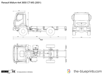 Renault Midlum 4x4 3650 CT-MS