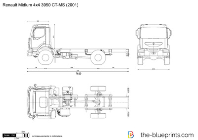 Renault Midlum 4x4 3950 CT-MS