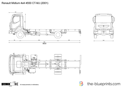 Renault Midlum 4x4 4550 CT-MJ