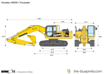 Komatsu HB205-1 Excavator