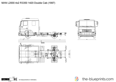 MAN L2000 4x2 R3350 1420 Double Cab