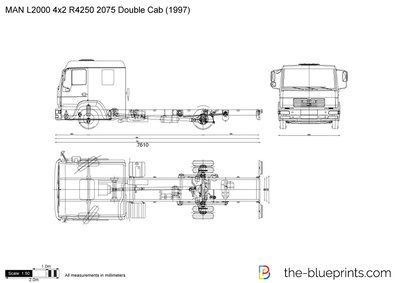 MAN L2000 4x2 R4250 2075 Double Cab