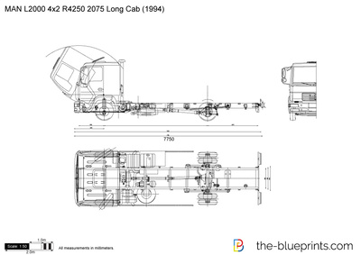 MAN L2000 4x2 R4250 2075 Long Cab