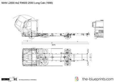 MAN L2000 4x2 R4600 2550 Long Cab