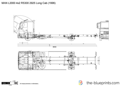 MAN L2000 4x2 R5300 2925 Long Cab