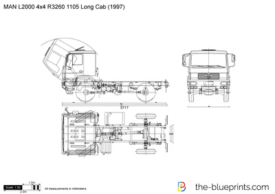 MAN L2000 4x4 R3260 1105 Long Cab