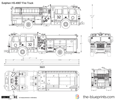 Sutphen HS-4967 Fire Truck