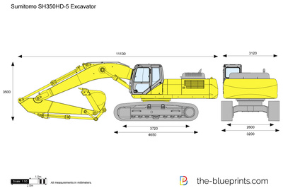 Sumitomo SH350HD-5 Excavator