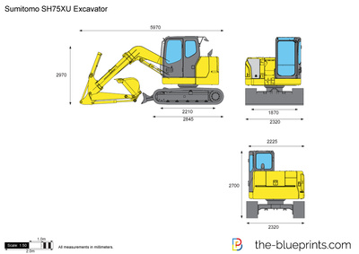 Sumitomo SH75XU Excavator