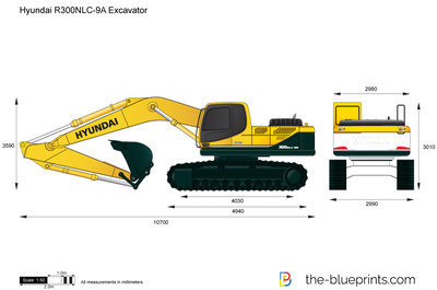 Hyundai R300NLC-9A Excavator