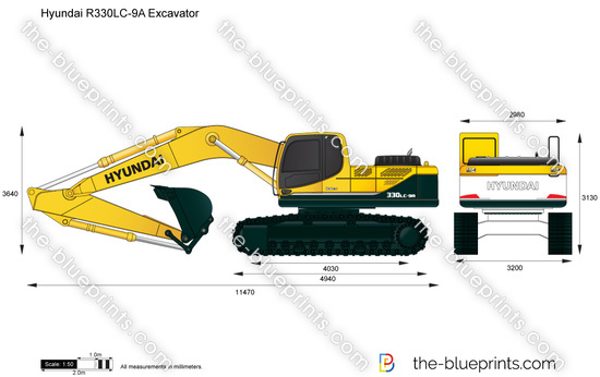 Hyundai R330LC-9A Excavator