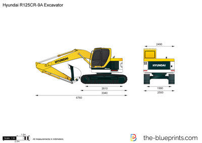 Hyundai R125CR-9A Excavator