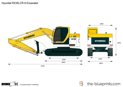 Hyundai R235LCR-9 Excavator