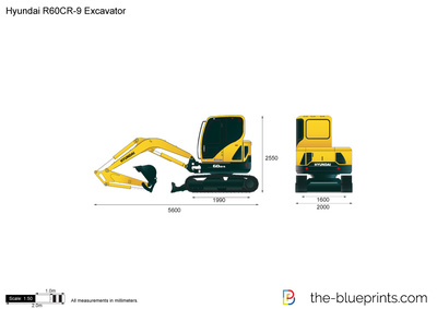 Hyundai R60CR-9 Excavator