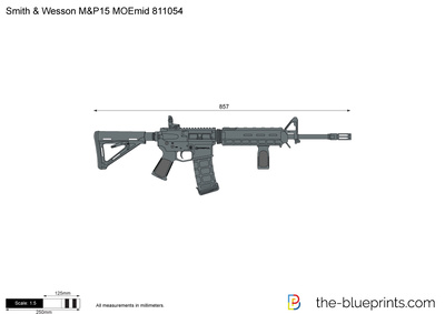 Smith & Wesson M&P15 MOEmid 811054