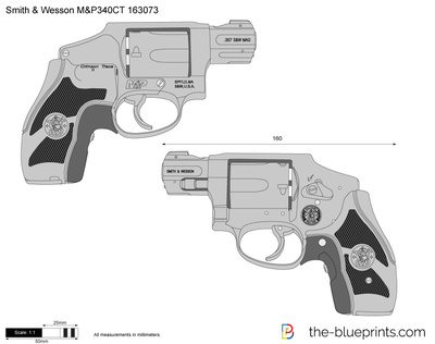 Smith & Wesson M&P340CT 163073