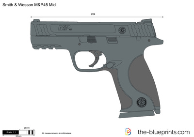 Smith & Wesson M&P45 Mid