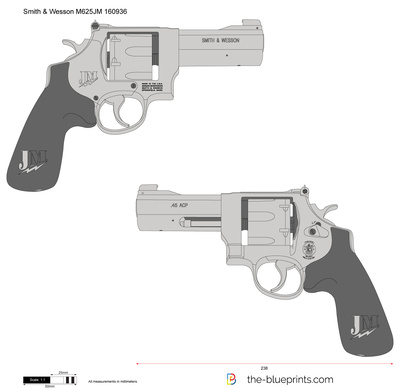 Smith & Wesson M625JM 160936