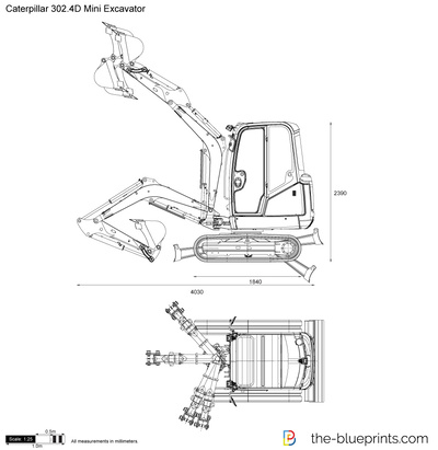 Caterpillar 302.4D Mini Excavator