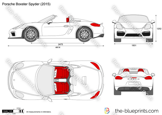 Porsche Boxster Spyder 981