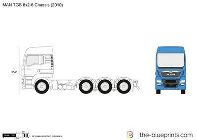 MAN TGS 8x2-6 Chassis