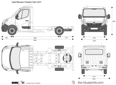 Opel Movano Chassis Cab L2H1