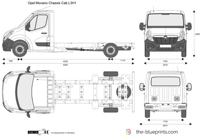 Opel Movano Chassis Cab L3H1