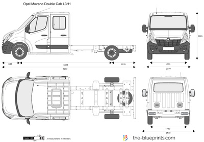 Opel Movano Double Cab L3H1