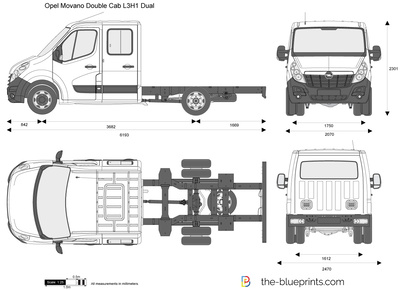 Opel Movano Double Cab L3H1 Dual