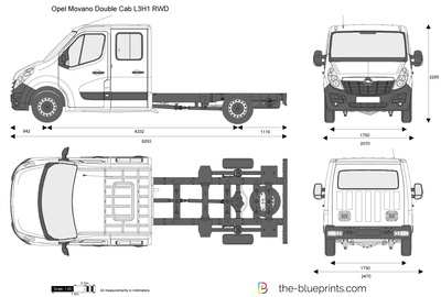 Opel Movano Double Cab L3H1 RWD