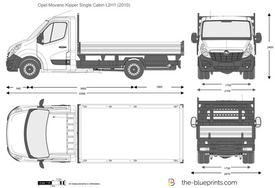 Opel Movano Kipper Single Cabin L2H1