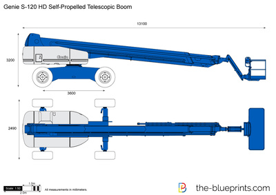 Genie S-120 HD Self-Propelled Telescopic Boom