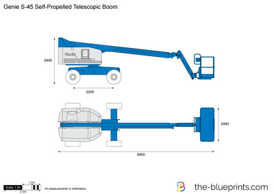 Genie S-45 Self-Propelled Telescopic Boom