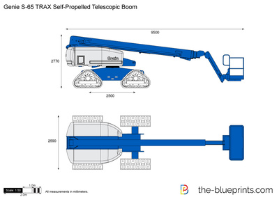 Genie S-65 TRAX Self-Propelled Telescopic Boom