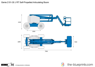 Genie Z-51-30 J RT Self-Propelled Articulating Boom