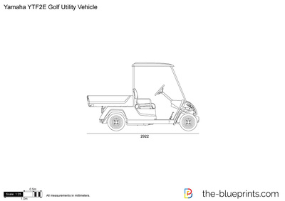 Yamaha YTF2E Golf Utility Vehicle