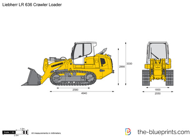 Liebherr LR 636 Crawler Loader