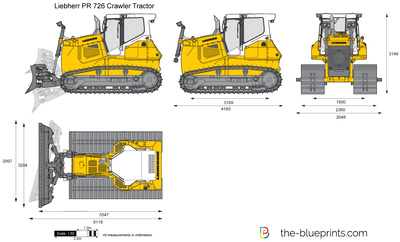 Liebherr PR 726 Crawler Tractor