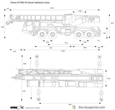 Grove AT700D All Terrain Hydraulic Crane