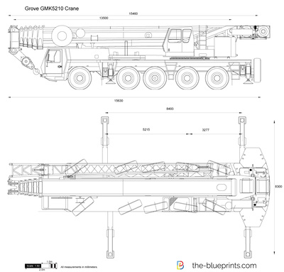 Grove GMK5210 Crane