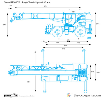 Grove RT500DXL Rough Terrain Hydaulic Crane