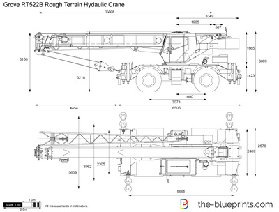 Grove RT522B Rough Terrain Hydaulic Crane