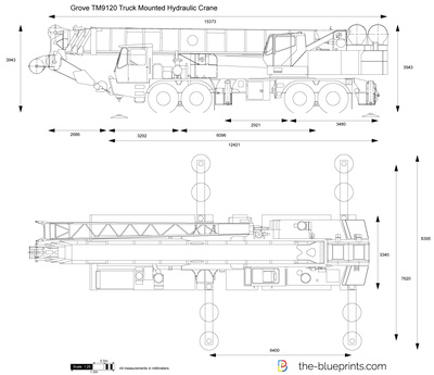 Grove TM9120 Truck Mounted Hydraulic Crane