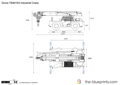 Grove YB4415A Industrial Crane