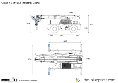 Grove YB4415XT Industrial Crane