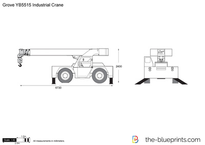 Grove YB5515 Industrial Crane