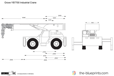 Grove YB7700 Industrial Crane