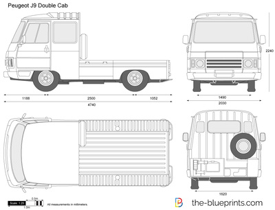 Peugeot J9 Double Cab