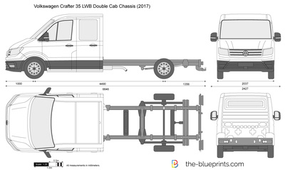 Volkswagen Crafter 35 LWB Double Cab Chassis