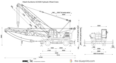 Hitachi Sumitomo UCX300 Hydraulic Wheel Crane